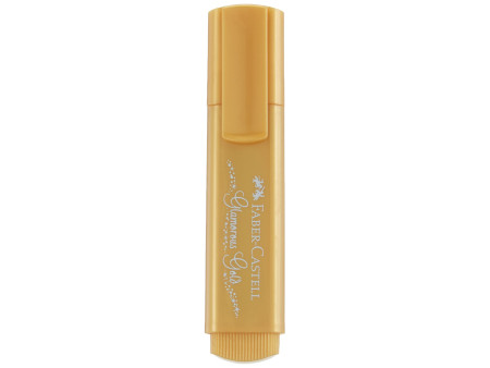 FABER-CASTELL Surligneur TEXTLINER 46 METALLIC, or
