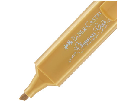 FABER-CASTELL Surligneur TEXTLINER 46 METALLIC, or