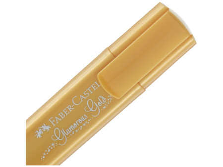 FABER-CASTELL Surligneur TEXTLINER 46 METALLIC, or