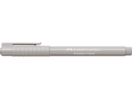 FABER-CASTELL Feutre BROADPEN Pastel, gris perle