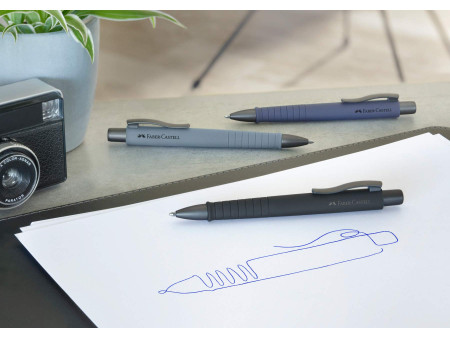 FABER-CASTELL Stylo-bille POLY BALL XB, navy blue