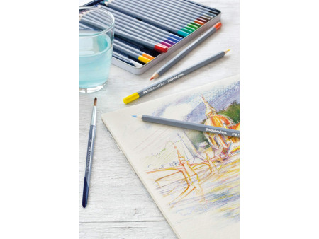 FABER-CASTELL Crayons de couleur aquarelle GOLDFABER