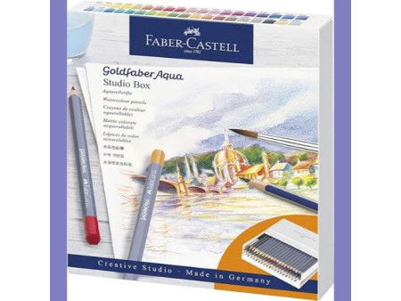 FABER-CASTELL Crayons de couleur aquarelle GOLDFABER