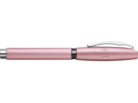 FABER-CASTELL Stylo roller Essentio Aluminium, rosé