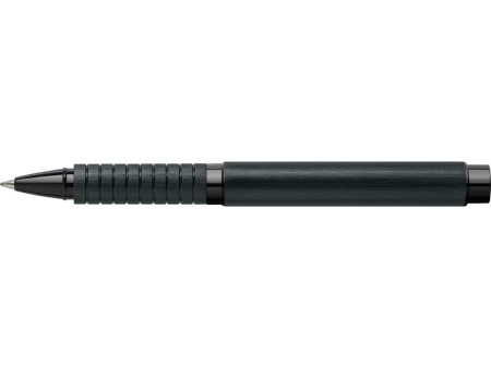FABER-CASTELL Stylo roller Essentio Aluminium, noir