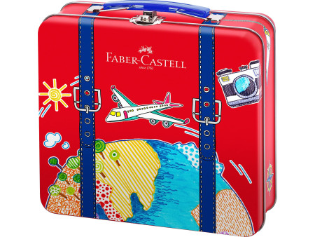 FABER-CASTELL Feutre CONNECTOR PEN, mallette de voyage de 40