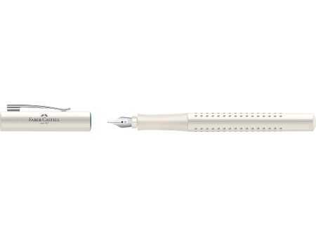 FABER-CASTELL Stylo plume GRIP 2010 Harmony, M, blanc