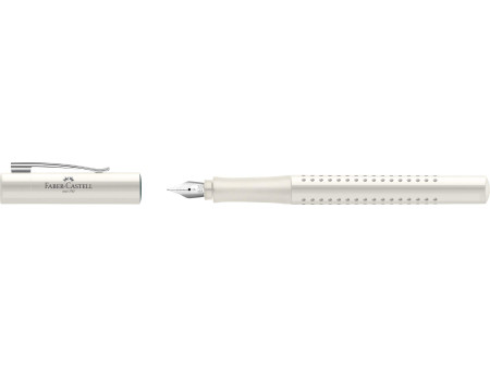 FABER-CASTELL Stylo plume GRIP 2010 Harmony, F, blanc