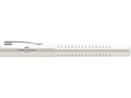 FABER-CASTELL Stylo plume GRIP 2010 Harmony, F, blanc
