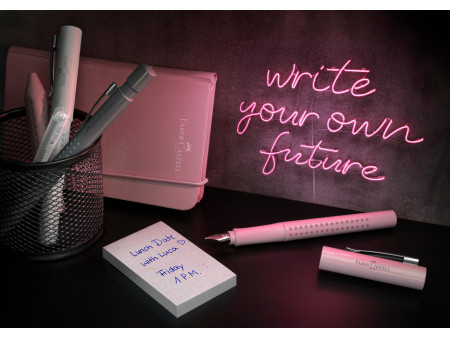 FABER-CASTELL Stylo plume GRIP 2010 Harmony, M, rose