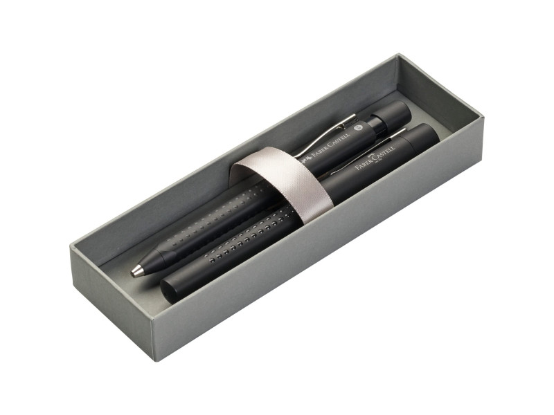 FABER-CASTELL Set d'écriture GRIP 2011, noir