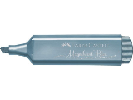 FABER-CASTELL Surligneur TEXTLINER 46 METALLIC, bleu