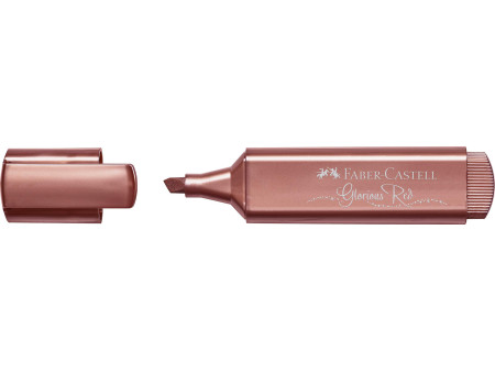 FABER-CASTELL Surligneur TEXTLINER 46 METALLIC, rouge