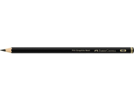 FABER-CASTELL Crayon graphite PITT GRAPHITE Matt, dureté HB