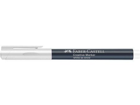 FABER-CASTELL Creative Marker, blanc