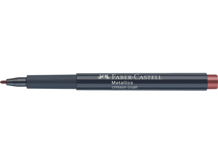 FABER-CASTELL Marqueur Metallics, rouge