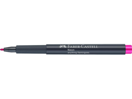 FABER-CASTELL Marqueur fluo Neon, rose vif