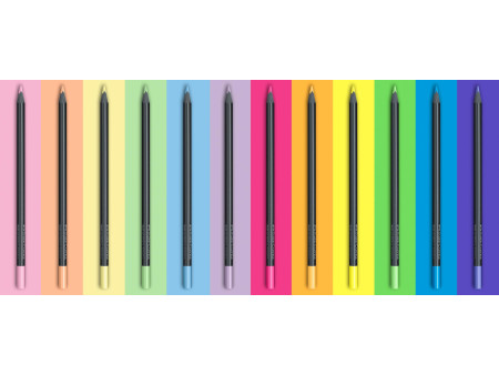 FABER-CASTELL Crayon de couleur Black Edition, étui de 12