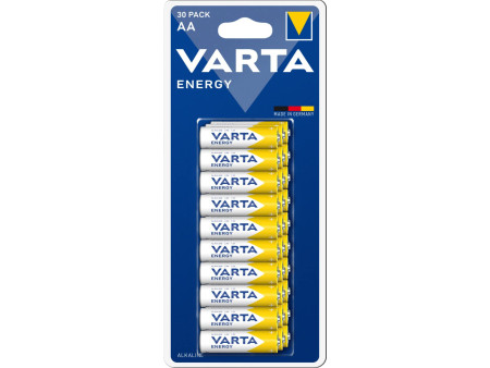 VARTA Pile alcaline 'ENERGY', Mignon (AA/LR6), par 30