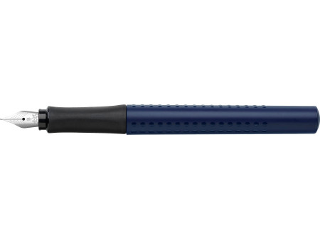 FABER-CASTELL Stylo plume GRIP 2011, B, bleu classique