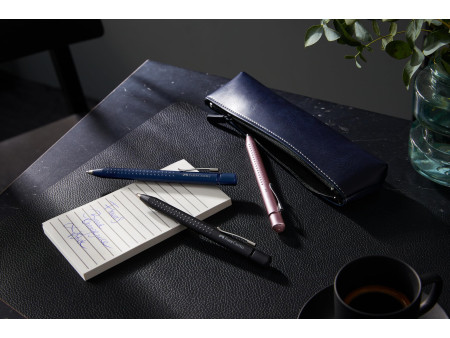 FABER-CASTELL Stylo plume GRIP 2011, B, bleu classique