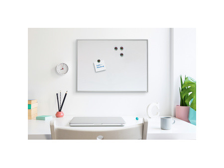 nobo Tableau blanc avec cadre en aluminium