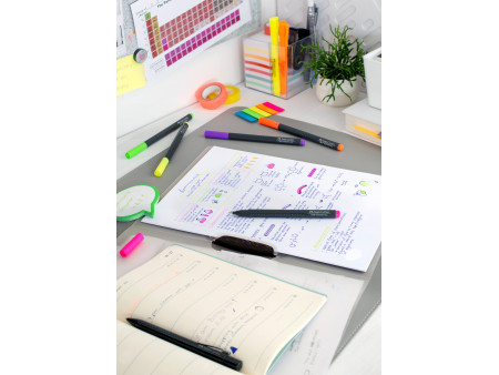 FABER-CASTELL Feutre pointe fine GRIP FINEPEN, étui de 30
