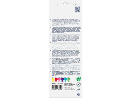 FABER-CASTELL Marqueur aquarelle GOLDFABER, étui Candy Shop