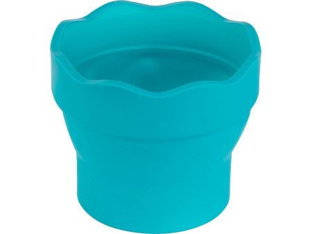 FABER-CASTELL Gobelet CLIC & GO, turquoise