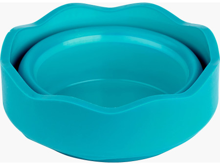 FABER-CASTELL Gobelet CLIC & GO, turquoise