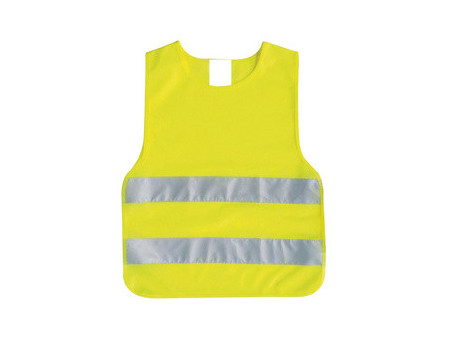 IWH Gilet de sécurité pour enfants, DIN EN 17353, jaune