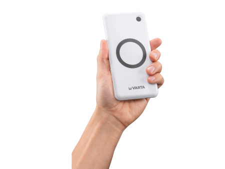 VARTA Powerbank 'Wireless', 10.000 mAh, blanc