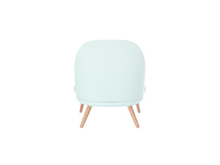 PAPERFLOW Fauteuil visiteur COCOON, blanc