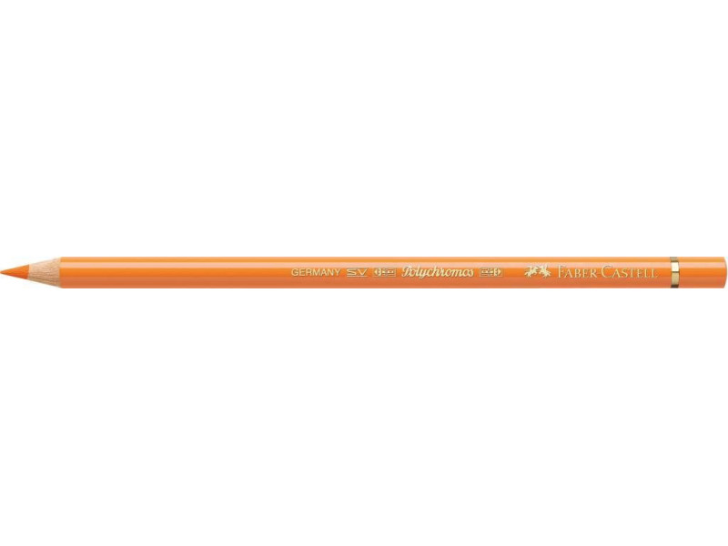 FABER-CASTELL Crayon de couleur POLYCHROMOS, orange de