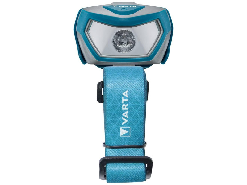 VARTA Lampe frontale LED 'Outdoor Sports H10 Pro', bleu/gris