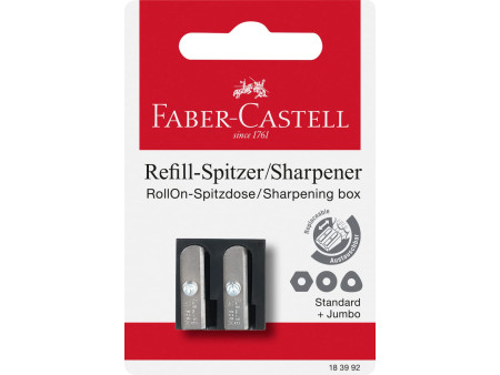 FABER-CASTELL Recharge pour taille-crayon double RollOn