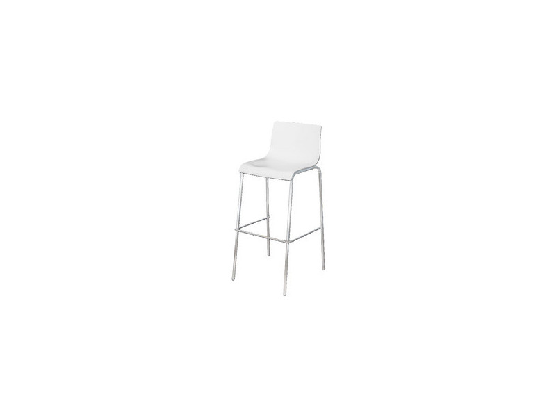 PAPERFLOW Chaise de bar HARPER, set de 2, noir