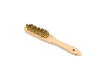 BRÜDER MANNESMANN Brosse métallique, 4 rangées