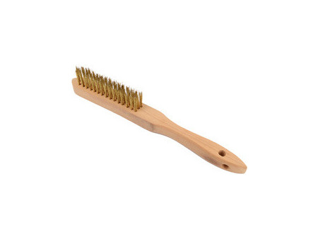 BRÜDER MANNESMANN Brosse métallique, 4 rangées