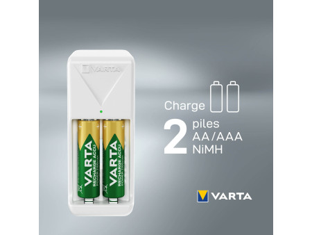 VARTA Chargeur Mini Charger, blanc