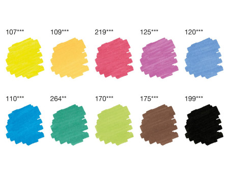 FABER-CASTELL Feutre PITT artist pen Dual Marker, étui de 10