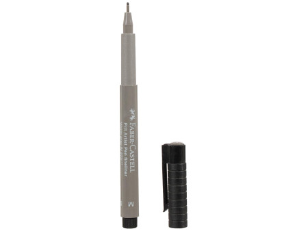 FABER-CASTELL Feutre PITT artist pen, gris chaud IV
