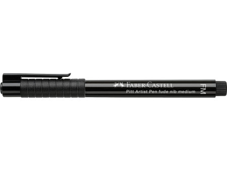 FABER-CASTELL Feutre PITT artist pen Fude, noir