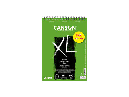 CANSON Bloc croquis et études 'XL DESSIN' Promo, A4