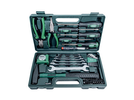 BRÜDER MANNESMANN Jeu d'outils, 47 pièces, dans un coffret