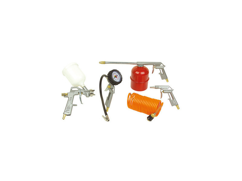 BRÜDER MANNESMANN Kit air comprimé, 5 pièces