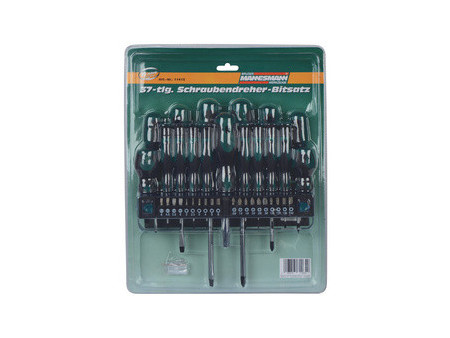 BRÜDER MANNESMANN Kit de tournevis, 37 pièces