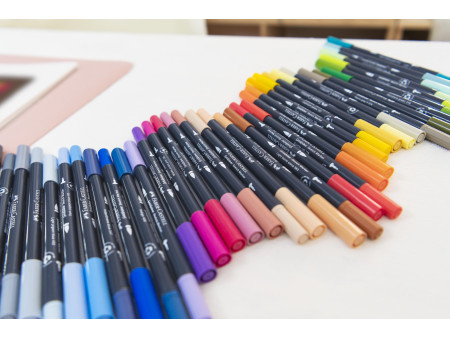 FABER-CASTELL Marqueur Sketch GOLDFABER, étui de 6 Portrait