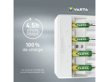 VARTA Chargeur Universal Charger, non équipé, blanc