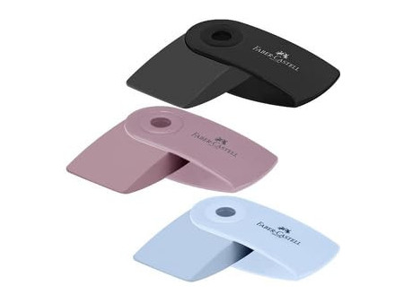 FABER-CASTELL Gomme en plastique SLEEVE MINI, assorti